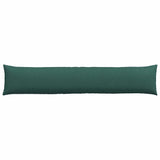 Sofa Pillows 2 pcs Dark Green 200 x 40 cm Fabric 42013873