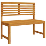 Garden Bistro Set 6 pcs Brown Solid Acacia Wood 3328697