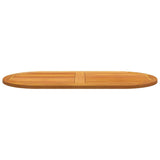Table Top Oil Natural 110 x 55 x 2 cm Solid Acacia Wood 4108101