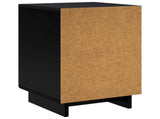 Bedside Cabinet 2 pcs Black 33.5 x 34.5 x 50 cm Engineered Wood 8011408