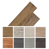 Self-adhesive PVC Flooring Planks 5.21 m 2 mm Walnut Brown 330177