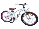 Kids Bike 22 Inches for 7-12 Years Old Light Green 42009677
