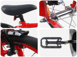 Kids Bike 16 Inches for 4-6 Years Old Red 42009514