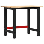 Workbench 100x60x81.5 cm Solid Wood Oak 3309670