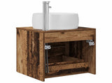 Wall-Mounted Sink Vanity Old Wood 49.5 x 44.5 x 66 cm 890316