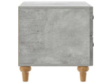 Bedside Cabinet Concrete Grey 62 x 34.5 x 48 cm Engineered Wood 894088