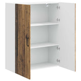 Wall Cabinet LUCCA Old Wood 80 x 31 x 100 cm Engineered Wood 885153