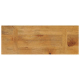 Table Top 80x30x3.8 cm Rectangular Solid Wood Mango 371631