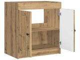 Bathroom under Sink Cabinet Artisan Oak 56 x 37.5 x 81 cm 890043