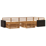 Outdoor Sofa Set 7 pcs Natural 3383602
