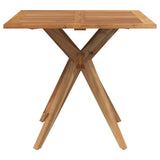Garden Table Square 85x85x75 cm Solid Wood Acacia 367836