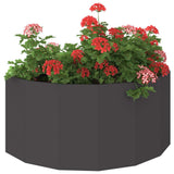 Planter Black 120 x 60 x 50 cm Steel 883703