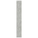 ZNTS 5-Tier Book Cabinet Concrete Grey 40x24x175 cm Engineered Wood 800850