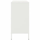 Sideboard White 68x39x79 cm Steel 842981