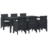 Garden Dining Set 7 pcs Anthracite Polypropylene 3378716
