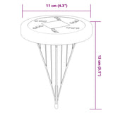 Solar Ground Lights with Ground Spikes Outdoor 12 pcs Warm White 4008199