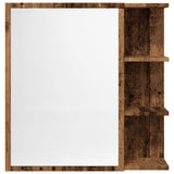 Bathroom Mirror Cabinet Old Wood 62.5x20.5x64 cm Engineered Wood 856177