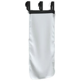 Curtains for Loft Bed with Tower White and Black Polyester 835922
