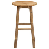 Garden Stool Natural 38 x 68 cm Bamboo 42028240