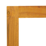 Side Table Oil Natural 43 x 36 x 40 cm Solid Teak Wood 4108117