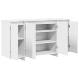Sideboard White 135 x 41 x 75 cm Engineered Wood 3333886