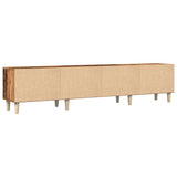 TV Cabinet Old Wood 180x31.5x40 cm Engineered Wood 857141
