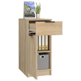 Desk Cabinet Sonoma oak Engineered wood Medium Desk Cabinet 811505