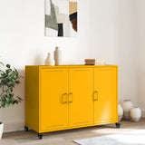 Sideboard Mustard Yellow 100.5x39x72 cm Steel 846683