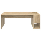 Coffee Table Sonoma Oak 101.5 x 50 x 37 cm Engineered Wood 891194