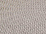Outdoor Flatweave Rug 140x200 cm Light Grey 340782