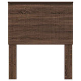 Headboard with Headboard Brown Oak 80 cm Engineered wood 887821