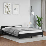 Bed Frame without Mattress Black 180x200cm Super King Faux Leather 349900
