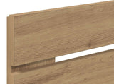 Bed Frame with Storage and Headboard Artisan Oak 180 x 200 cm 3445825