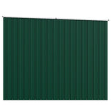 Garden Shed Green 195x198x159 cm Galvanised Steel 46253
