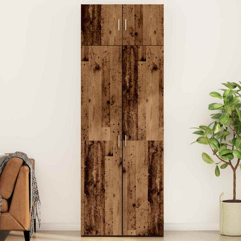 Storage Cabinet Old wood 80 x 42.5 x 225 cm Engineered wood 3394515
