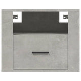Wall-mounted Bedside Cabinets 2 pcs Concrete Grey 50x36x40 cm 816889