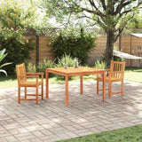 Garden Dining Set 3 pcs Brown Solid Acacia wood 3375645