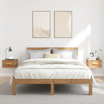 ZNTS Wall-mounted Bedside Cabinets 2 pcs Artisan Oak 35x35x20 cm 857066