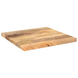 Table Top 60x60x3.8 cm Square Solid Wood Mango 371531