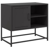 TV Cabinet Black 68x39x60.5 cm Steel 846518
