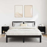 Bedside Cabinet 2 pcs Black Oak 40 x 30 x 50 cm Engineered Wood 875103