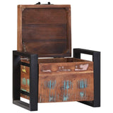 Storage Chests Multicolour 40 x 30 x 30 cm Solid Reclaim wood 4015970