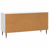 TV Cabinet High Gloss White 102 x 34.5 x 50 cm Engineered Wood 894929