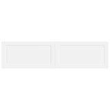 Wall-Mounted Headboard UTRECHT White Engineered Wood 897805