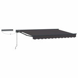 Electric Retractable Awning Anthracite 2.5 x 2 m 3421924
