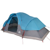 Family Tent Dome 9-Person Blue Waterproof 94564