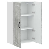 Wall Cabinet PORTO Concrete Grey 60 x 31 x 100 cm 885488