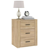 Bedside Cabinet Sonoma Oak 50x36x60 cm Engineered Wood 816715