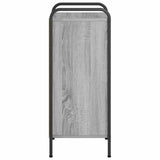 Book Cabinet 55.5 x 33 x 80 cm Engineered Wood Grey Sonoma 8013893