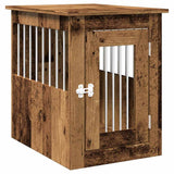 Dog Crate Furniture Old Wood 45x62x59 cm Engineered Wood 857636
